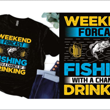 Forecast Fishing T-shirts 323467