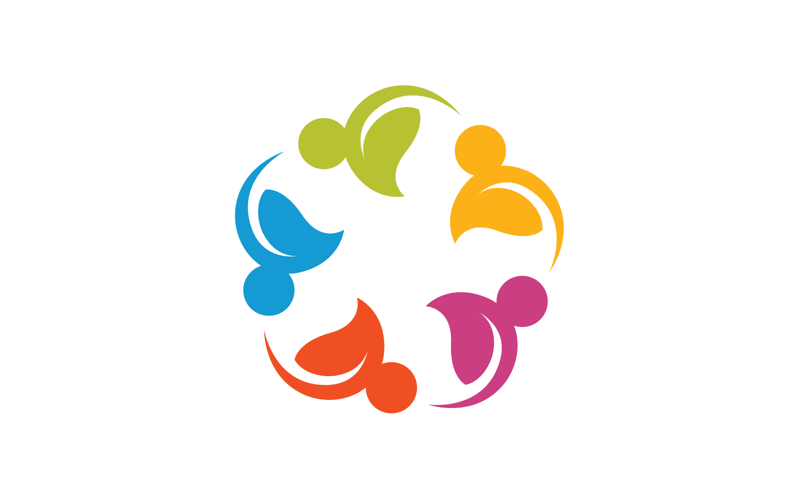 Community people team  network and social icon v10