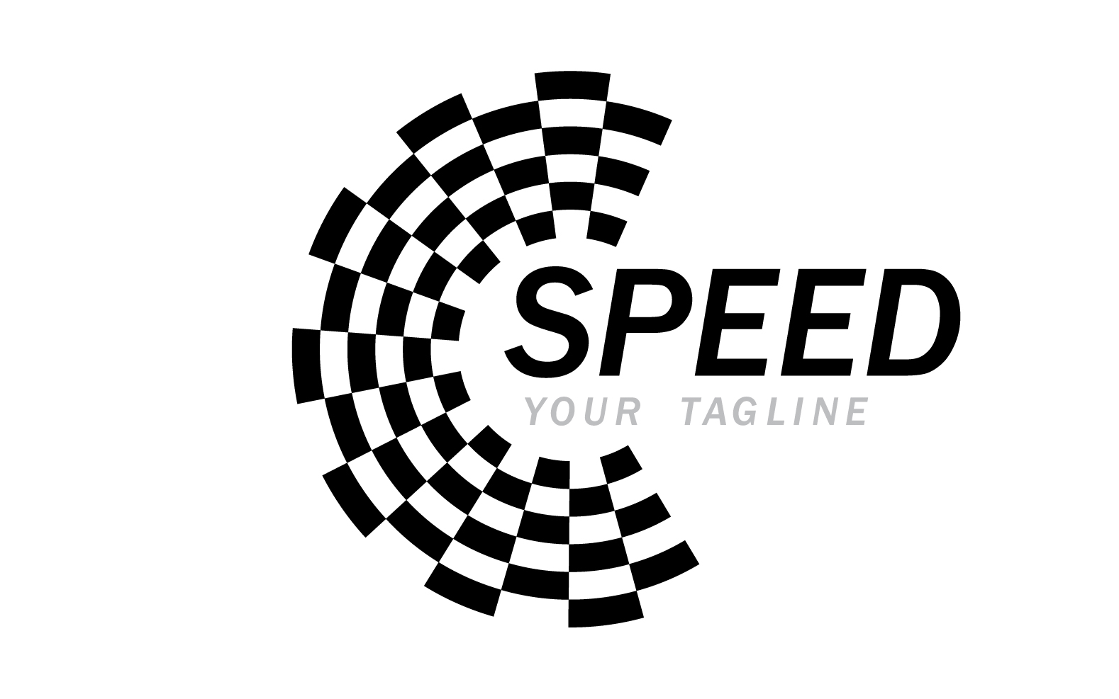 Race flage design sport start v7