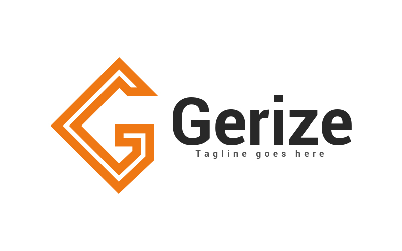 Letter G simple logo design