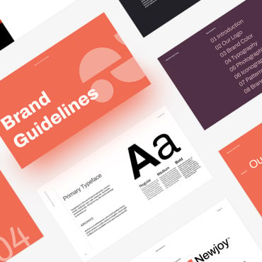 Guidelines Brand PowerPoint Templates 324065