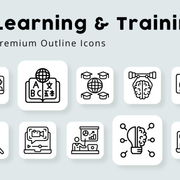 Course Online Icon Sets 324081