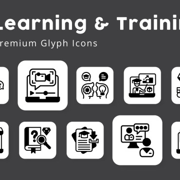 Course Online Icon Sets 324083