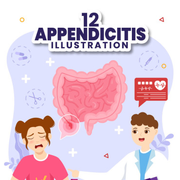 Appendix Stomach Illustrations Templates 324104