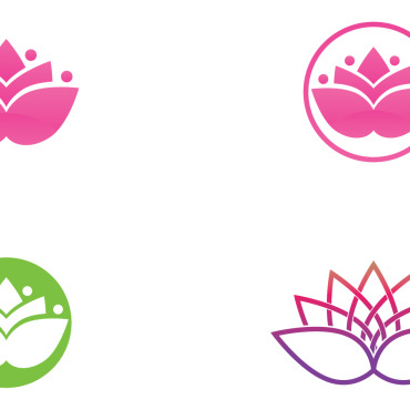 Beauty Lotus Logo Templates 324124