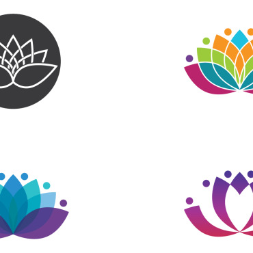 Beauty Lotus Logo Templates 324127