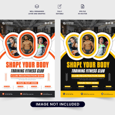 Poster Fitness Corporate Identity 324162