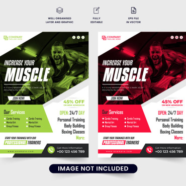 Poster Fitness Corporate Identity 324267