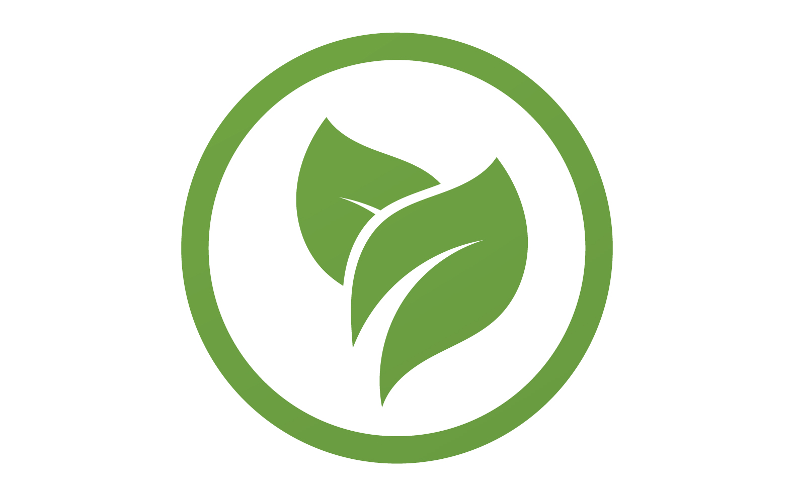 Green Leaf nature element tree company name v54