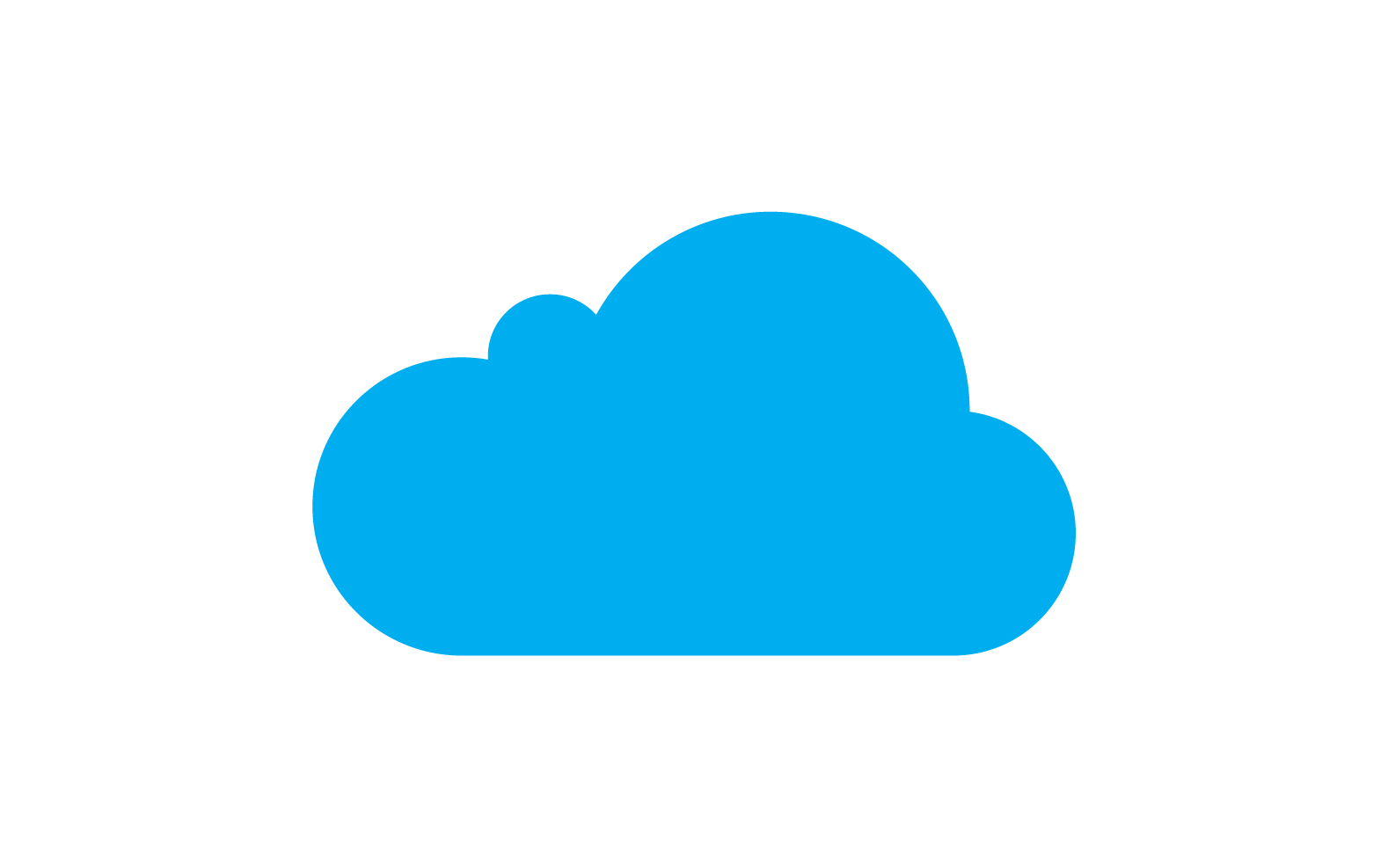 Cloud blue sky element design for logo company v1