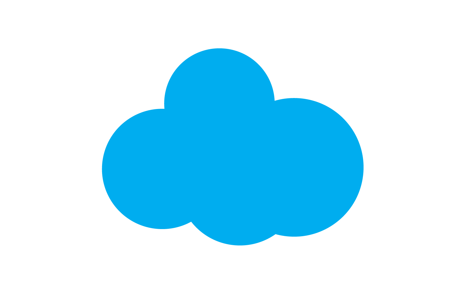 Cloud blue sky element design for logo company v7