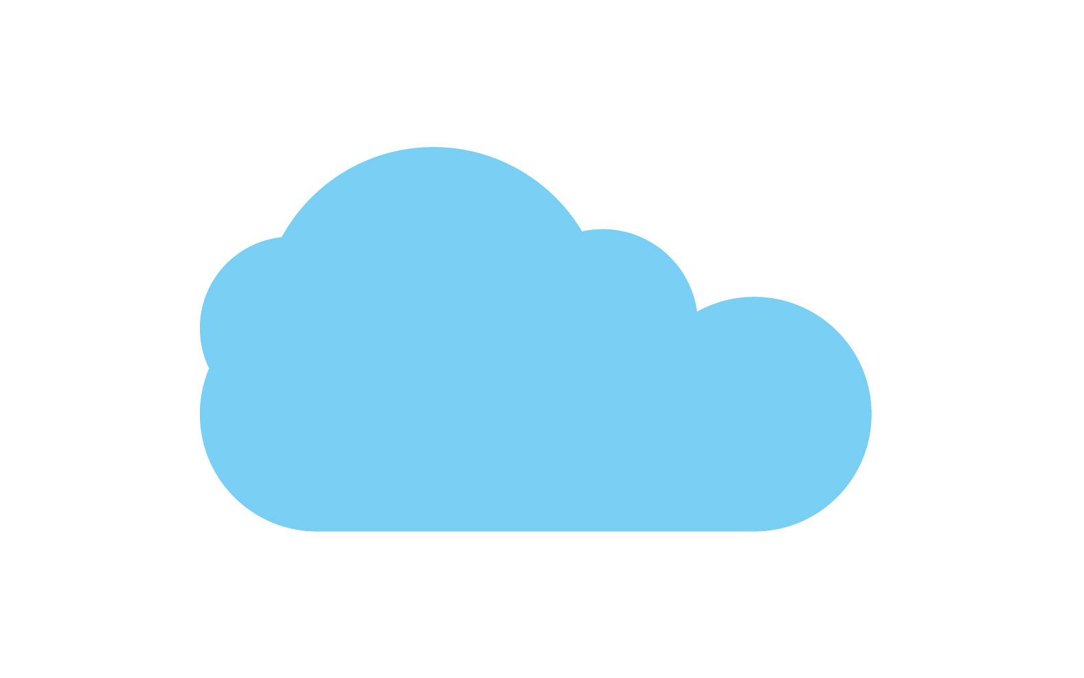 Cloud blue sky element design for logo company v15