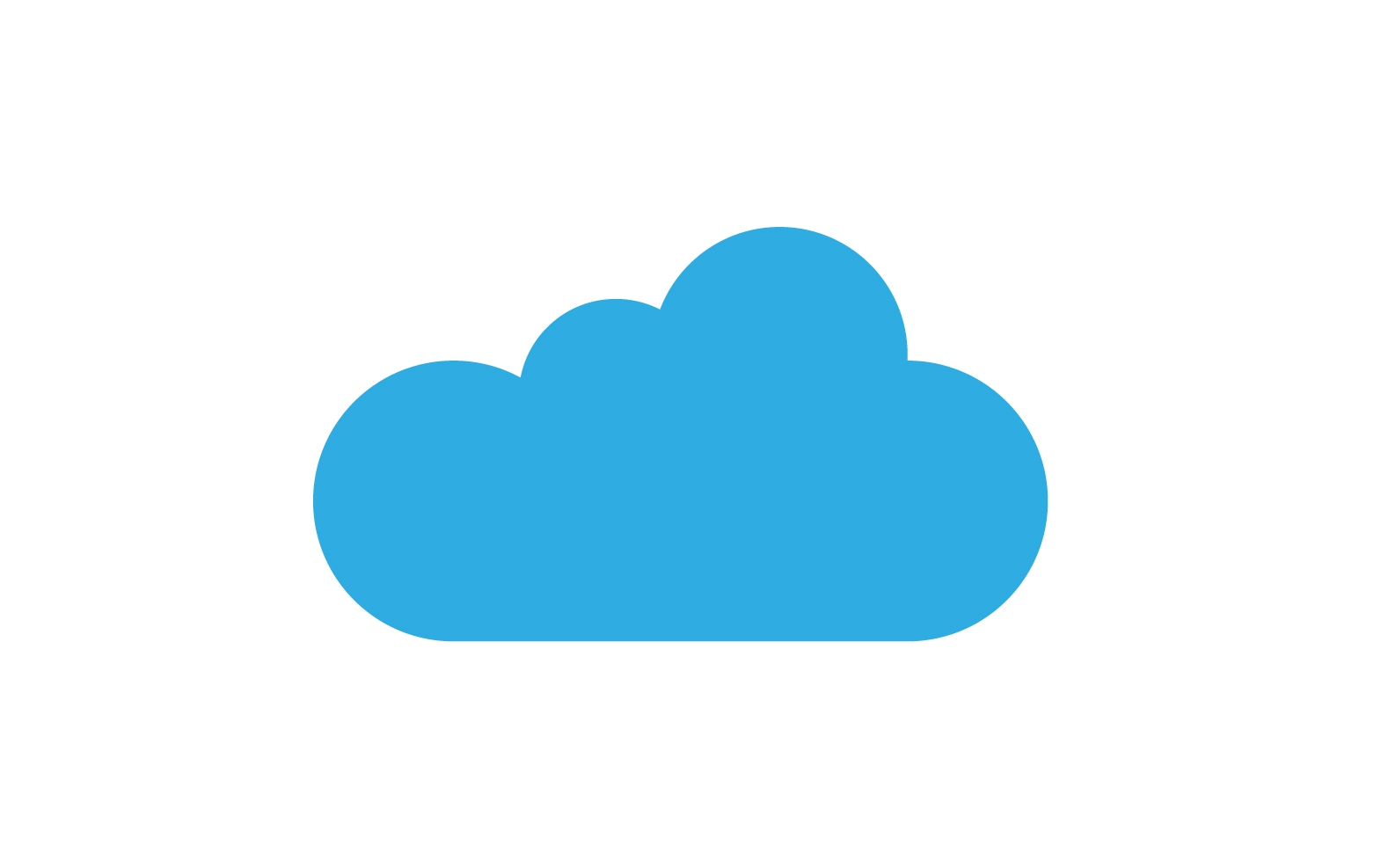 Cloud blue sky element design for logo company v54