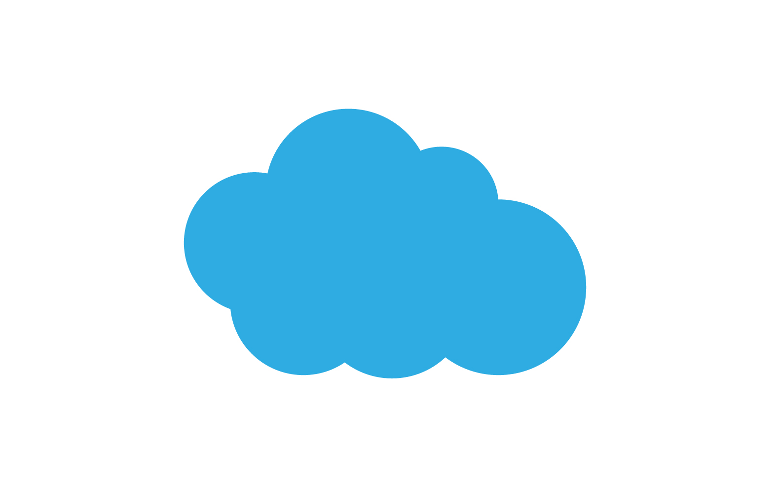 Cloud blue sky element design for logo company v56