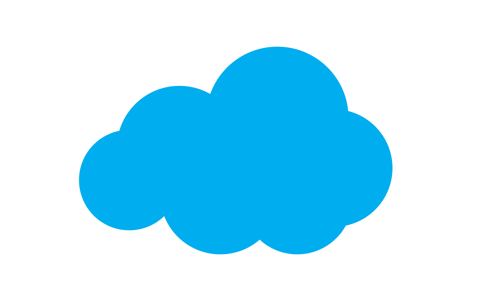 Cloud blue sky element design for logo company v60