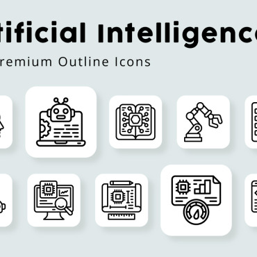 Intelligence Machine Icon Sets 324566