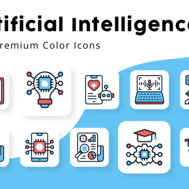 Intelligence Machine Icon Sets 324567