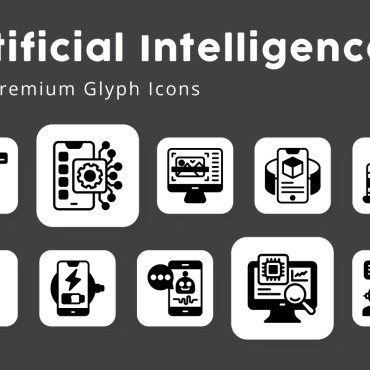 Intelligence Machine Icon Sets 324568