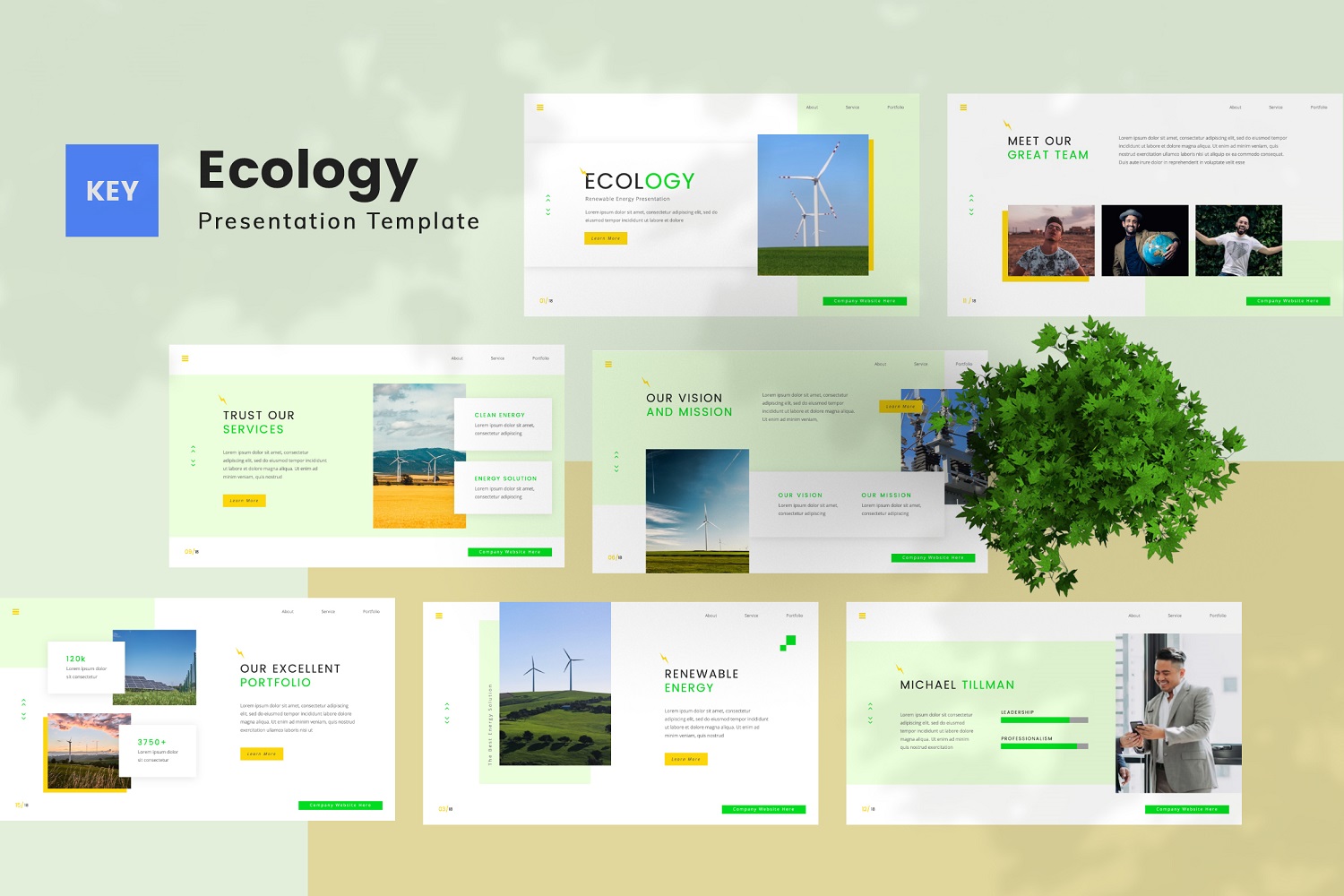 Ecology — Renewable Energy Keynote Template