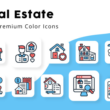 Estate Property Icon Sets 324606