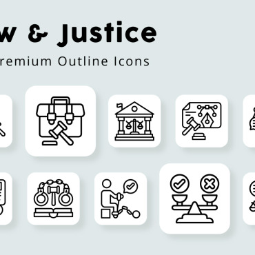And Justice Icon Sets 324610