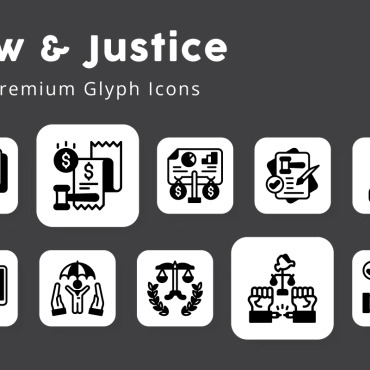 And Justice Icon Sets 324611