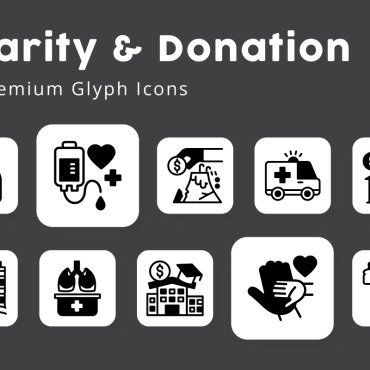 And Donation Icon Sets 324616