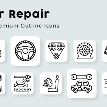 Repairing Auto Icon Sets 324621