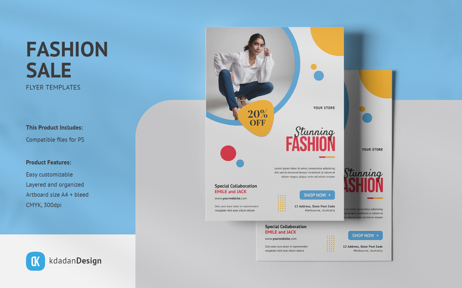 Fashion Flyer PSD Templates Vol 03