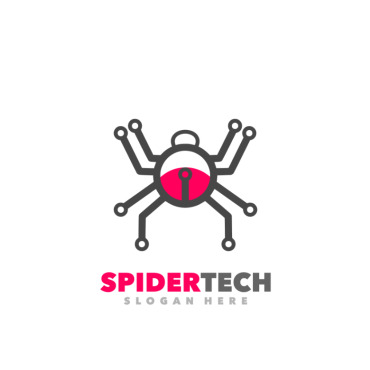 Spiderweb Scary Logo Templates 324648