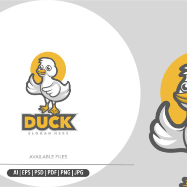 Thumb Mascot Logo Templates 324663