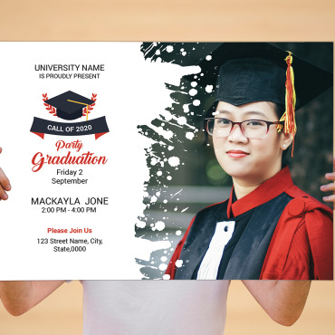 Card Graduation Corporate Identity 324734