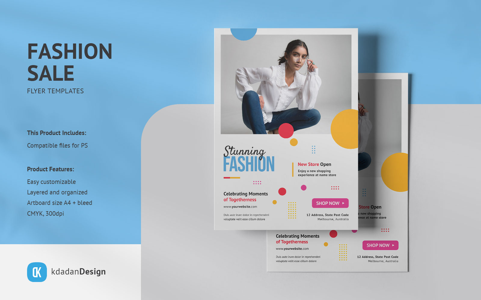 Fashion Flyer PSD Templates Vol 06