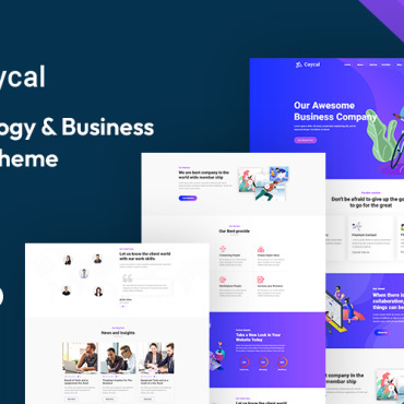 Bootstrap Business Responsive Website Templates 324751