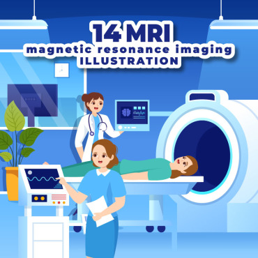 Magnetic Resonance Illustrations Templates 324793