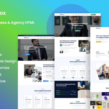 Business Company Responsive Website Templates 324828