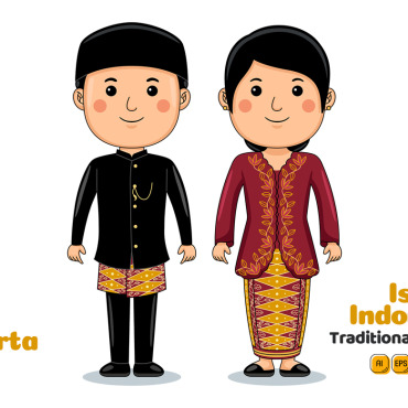 Indonesia Jakarta Vectors Templates 324876
