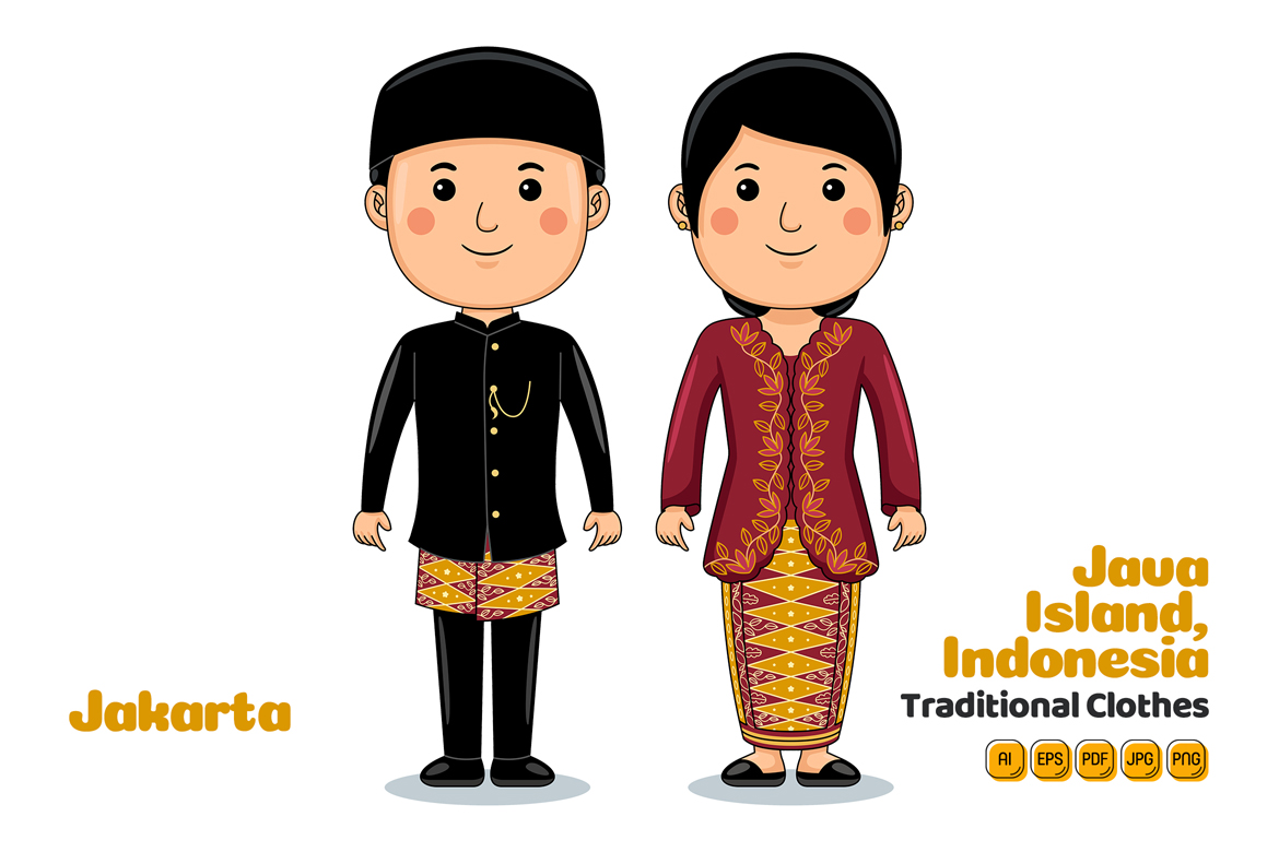 Jakarta Indonesia Traditional Cloth 02