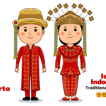 Indonesia Jakarta Vectors Templates 324877