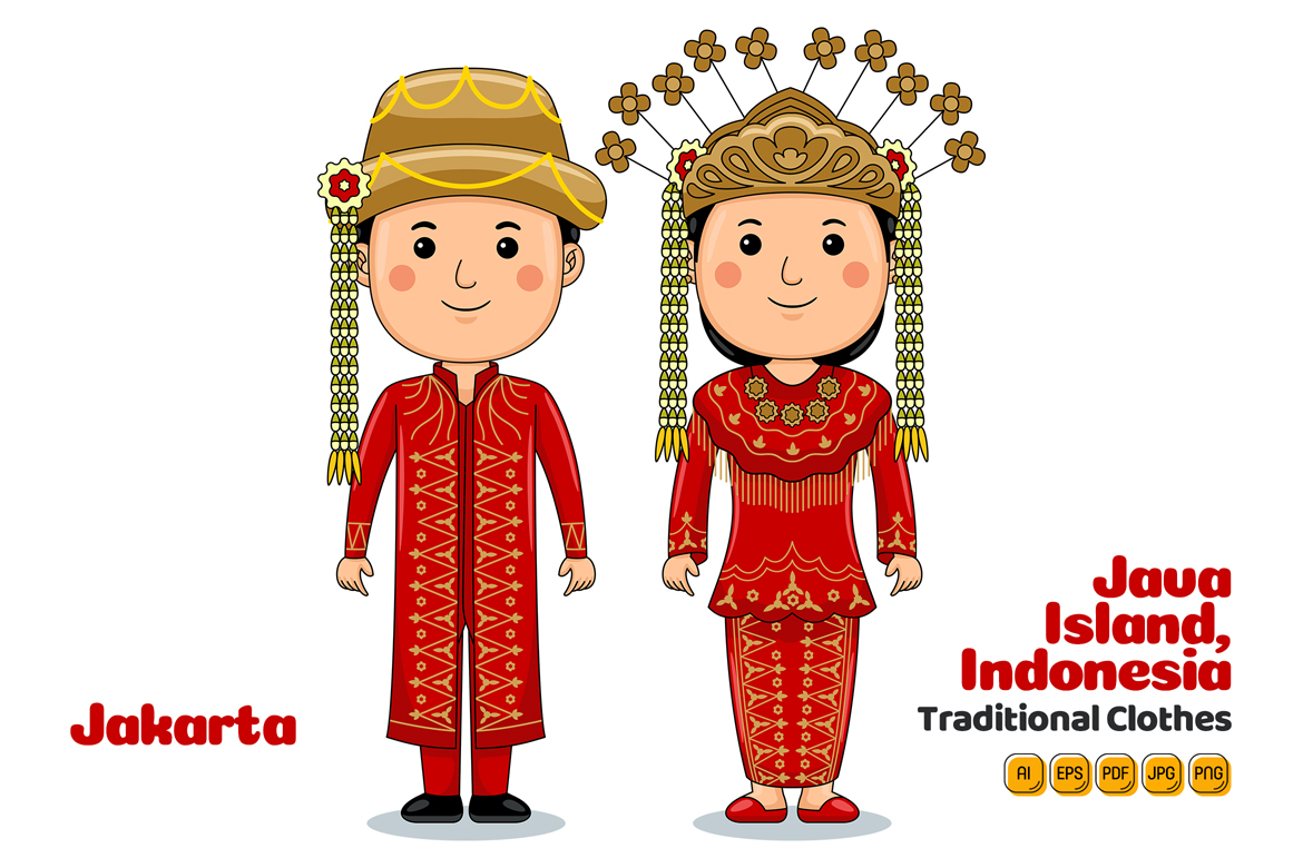 Jakarta Indonesia Traditional Cloth 03
