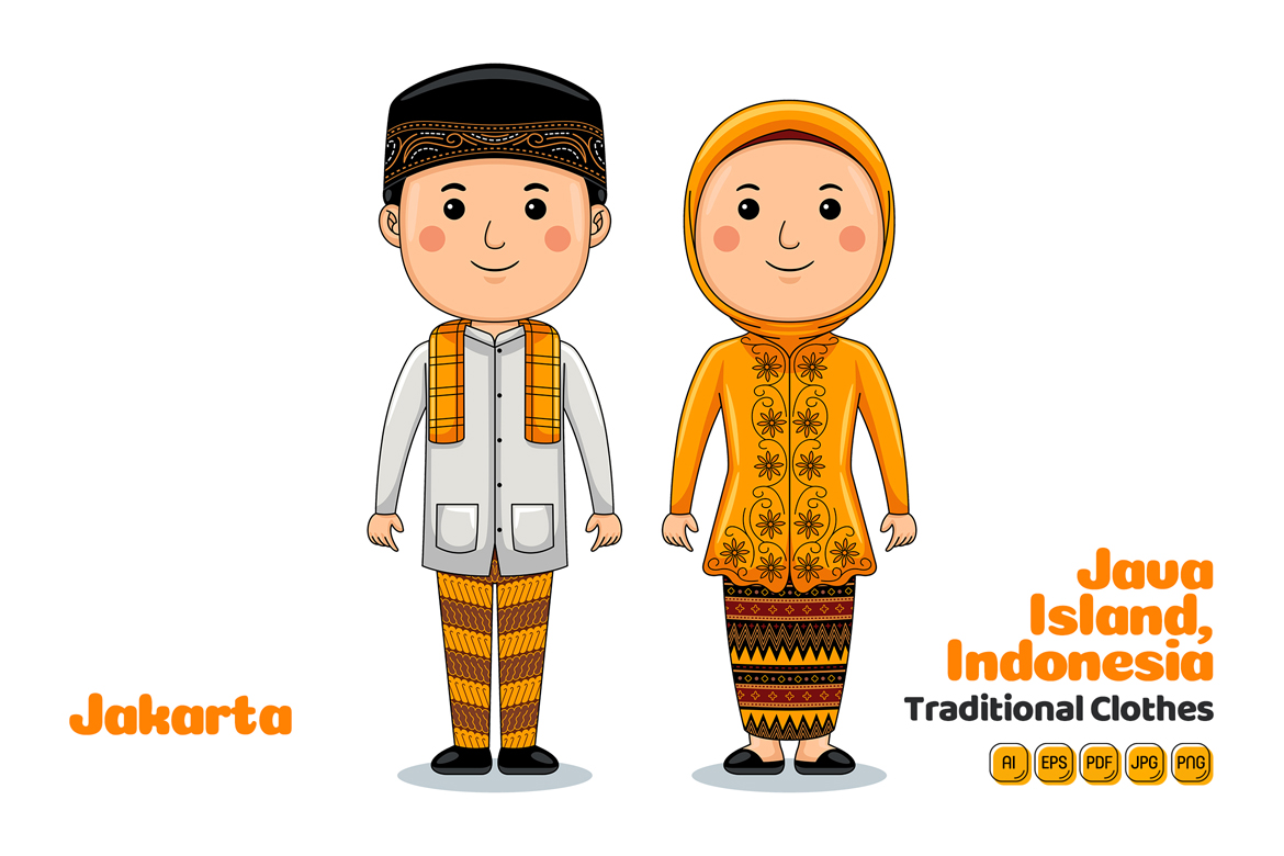 Jakarta Indonesia Traditional Cloth 04