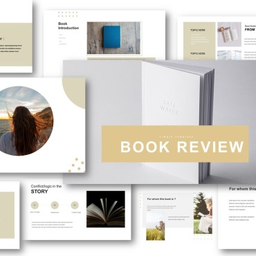 Book Review PowerPoint Templates 324996