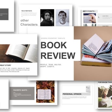 Book Review PowerPoint Templates 324997