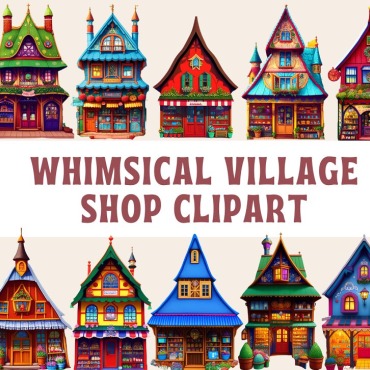Village Shop Backgrounds 325014