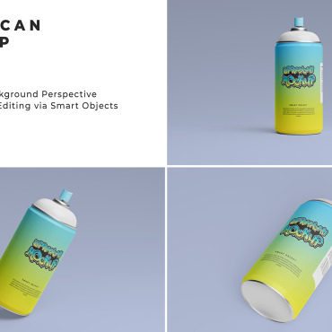 Can Aluminium Product Mockups 325059