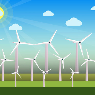 Clean Energy Stock Video 325088