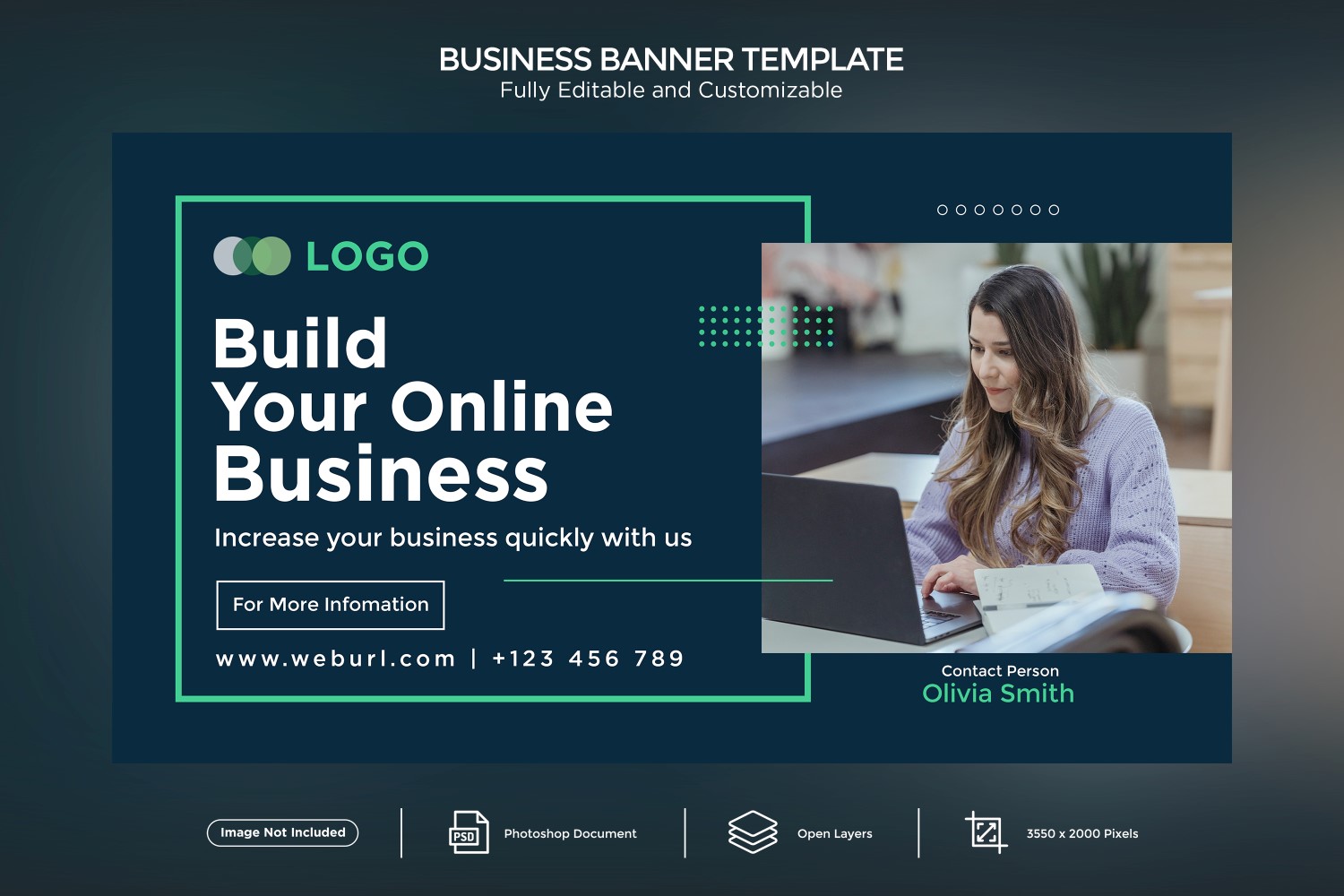 Build your online Business Banner Design Template 03