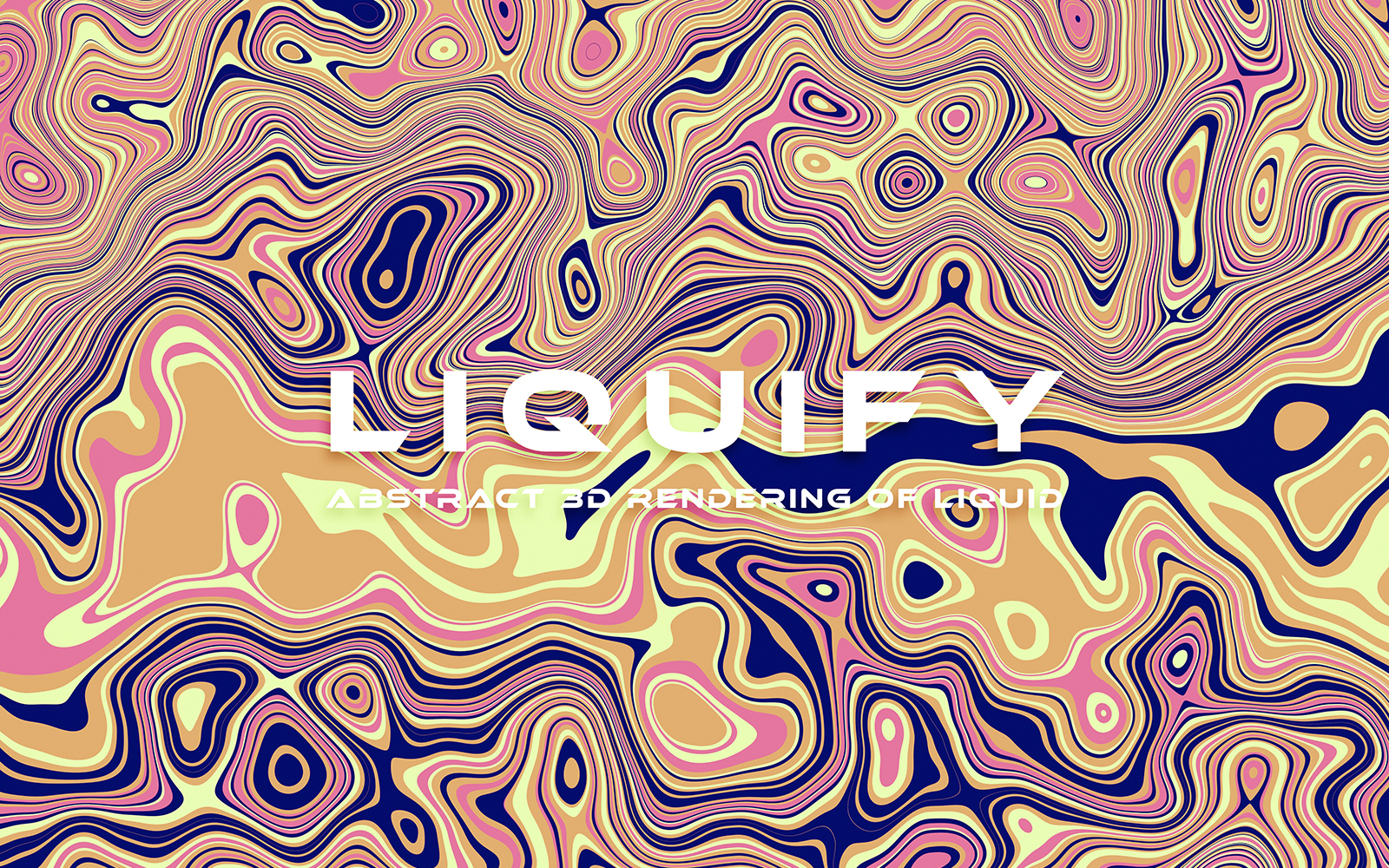 Abstract Liquid Acid Background 2