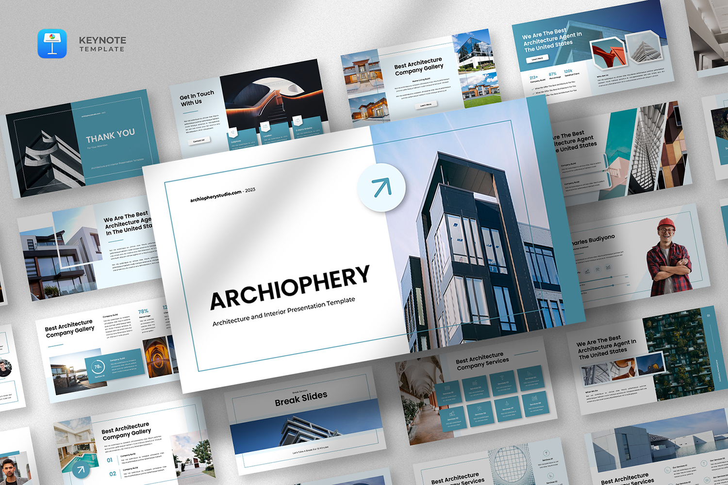 Archiophery - Architecture & Interior Keynote Template