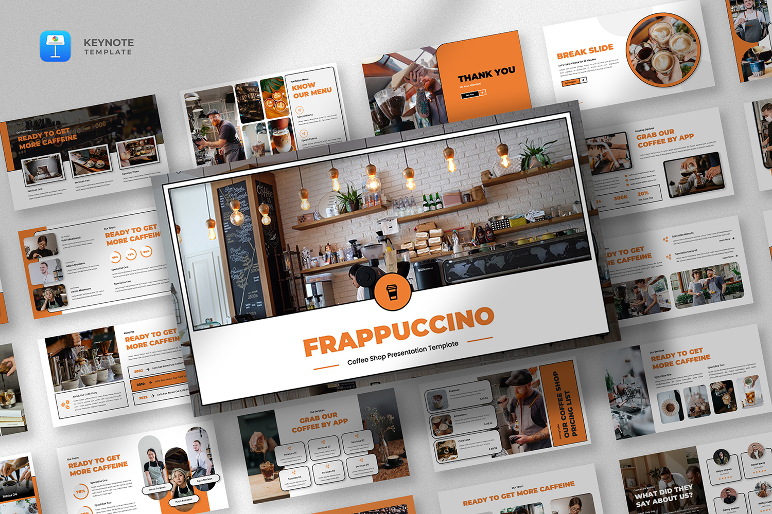 Frappuccino - Coffee Business Keynote Template